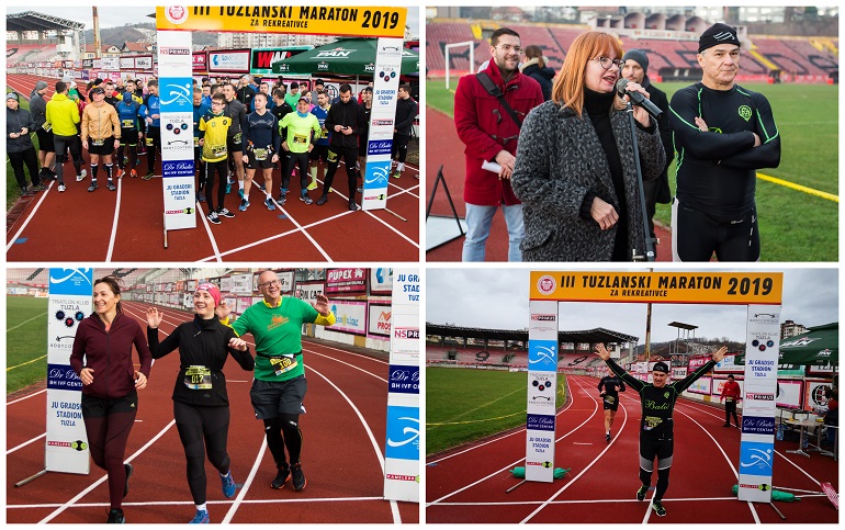 (FOTO) Održan 3. Tuzlanski maraton za rekreativce